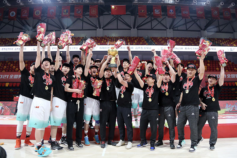 广西威壮总比分2:0战胜陕西信达获2021NBL总冠军，时隔七年再次登顶