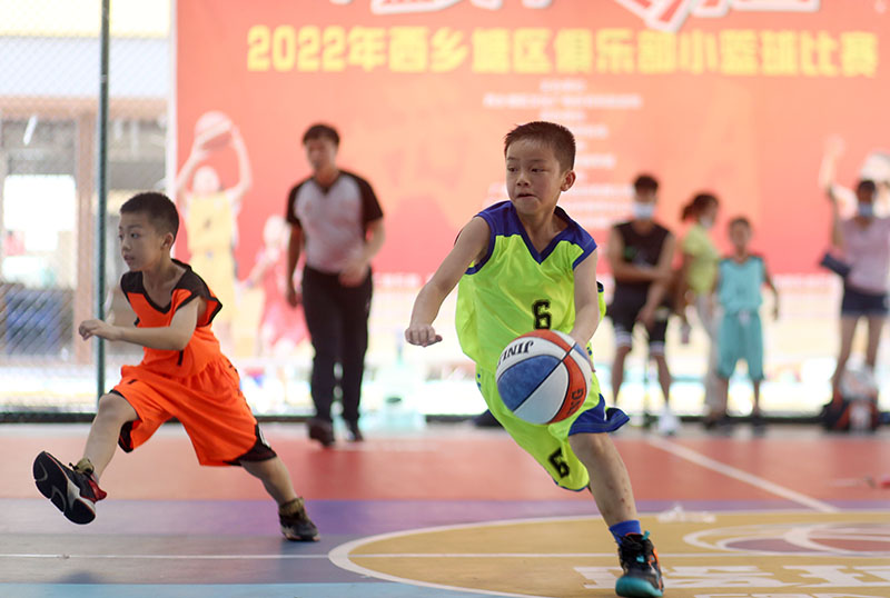 2022年南宁市西乡塘区俱乐部小篮球赛结束，76队产生5个冠军