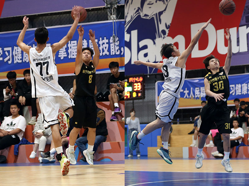 2022-2023年“酷动先锋”南宁城市运动系列挑战赛篮球项目比赛结束，47中队荣获冠军