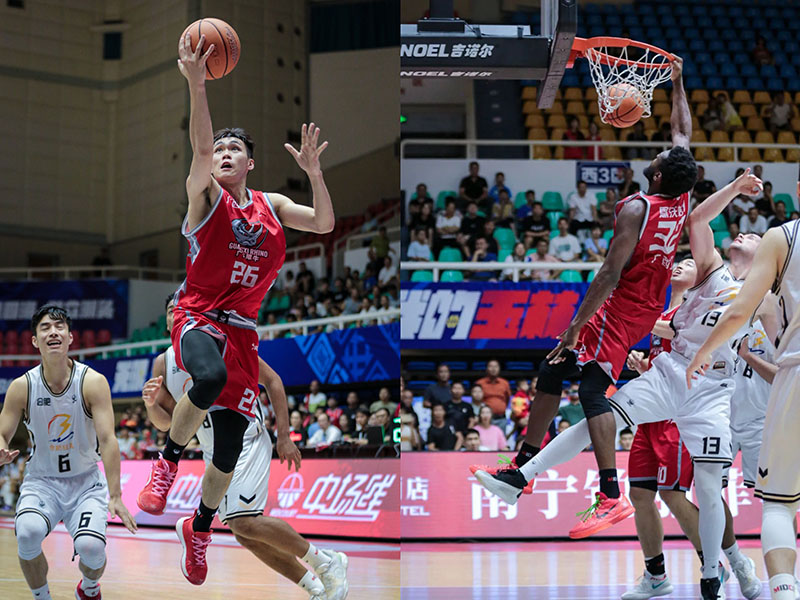 2024NBL常规赛第十九轮：广西威壮五人得分上双，主场96-92险胜合肥狂风